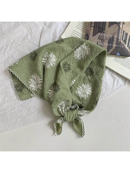 Scarvii - Bohemian Scarf with Dandelion Patterns