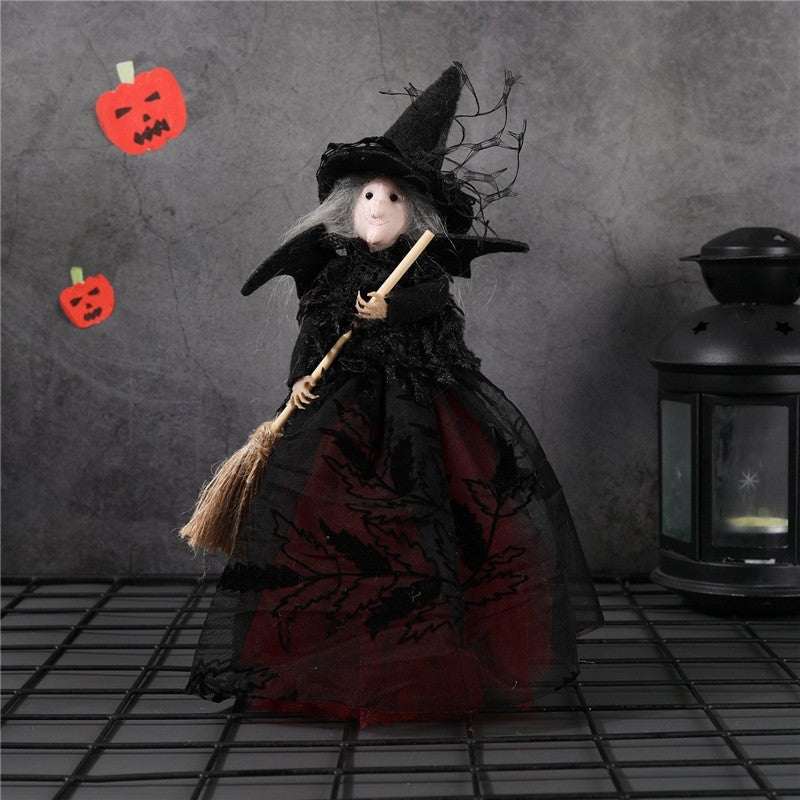 Halloween Witch Doll Decoration
