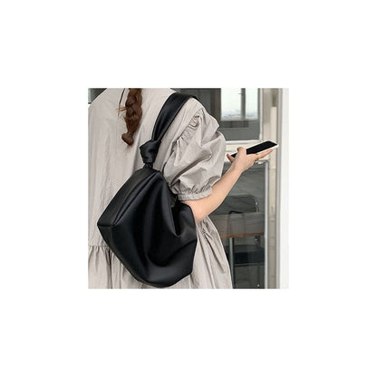 Chic Casual Soft Knotted Shoulder Bag