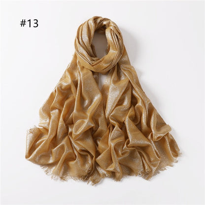 Lightweight Breathable Solid Color Scarf