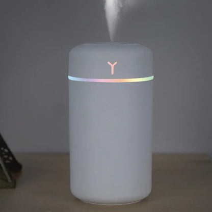 1 Pcs Portable 390Ml Air Humidifier Aromatherapy Humidificador For Home Car Usb Sprayer With Led Color Night Lamp Purifier