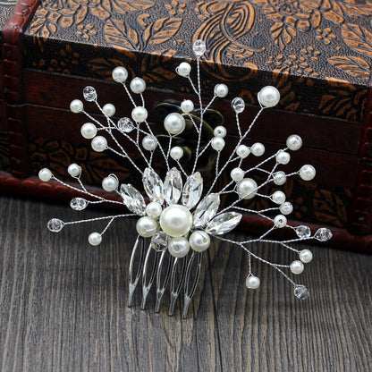 Pearl Bridal Hair Comb Hair Accessory for Weddings