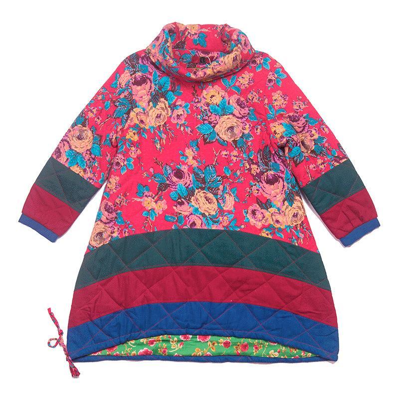 Long Vintage Cotton And Linen Jacket For Women