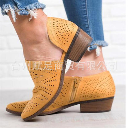 Spring And Summer Fashion Hollow Large Size Women'S Sandals
