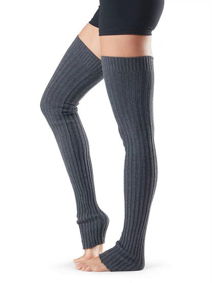 Adult Yoga Leg Cover Warm Wool Sock Long Bottom Socks Ankle Warm
