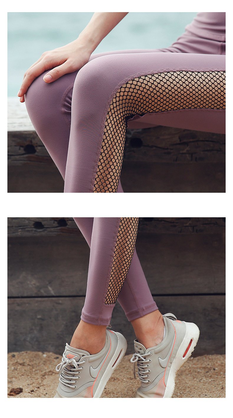 New Yoga Pants Female European And American Peach Hip Pants Running Fitness Sports Tights Women Quick-Drying Pants