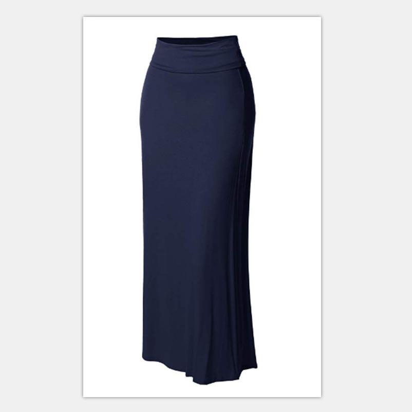 Summer New Exotic Print Skirt With Big Swing Skirt