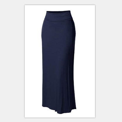 Summer New Exotic Print Skirt With Big Swing Skirt