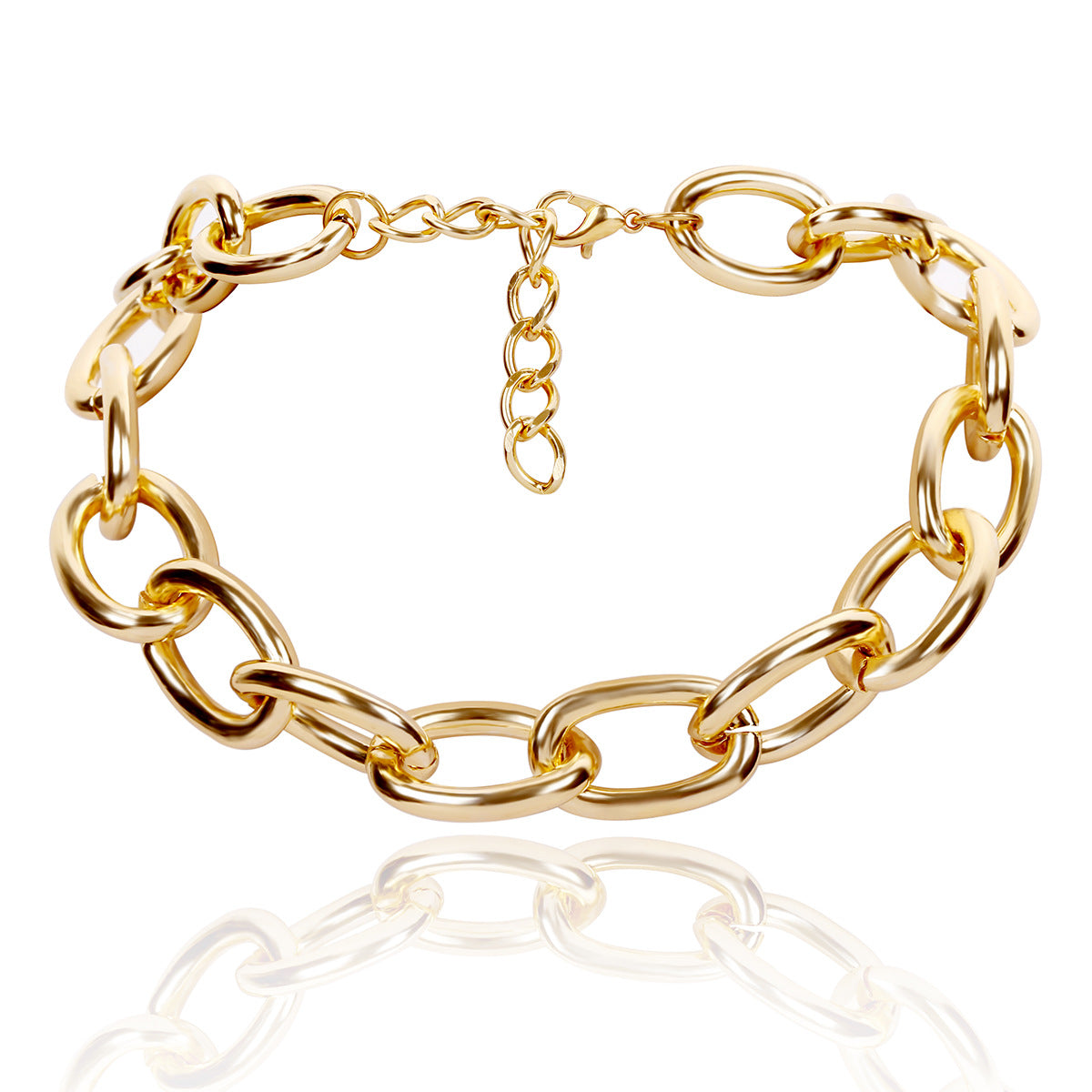 Trendy Minimalist Metal Chain Necklace For Women