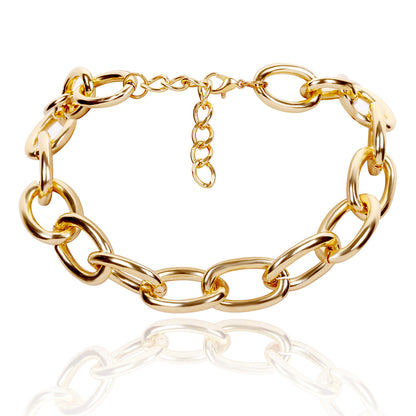 Trendy Minimalist Metal Chain Necklace For Women