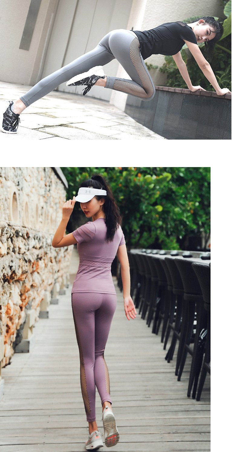 New Yoga Pants Female European And American Peach Hip Pants Running Fitness Sports Tights Women Quick-Drying Pants