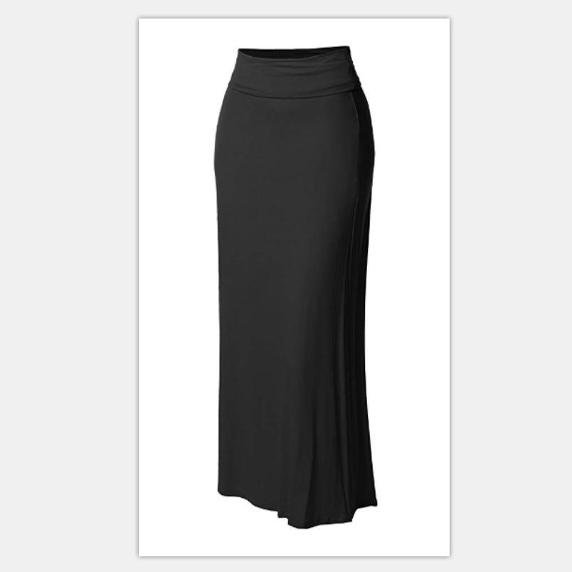 Summer New Exotic Print Skirt With Big Swing Skirt