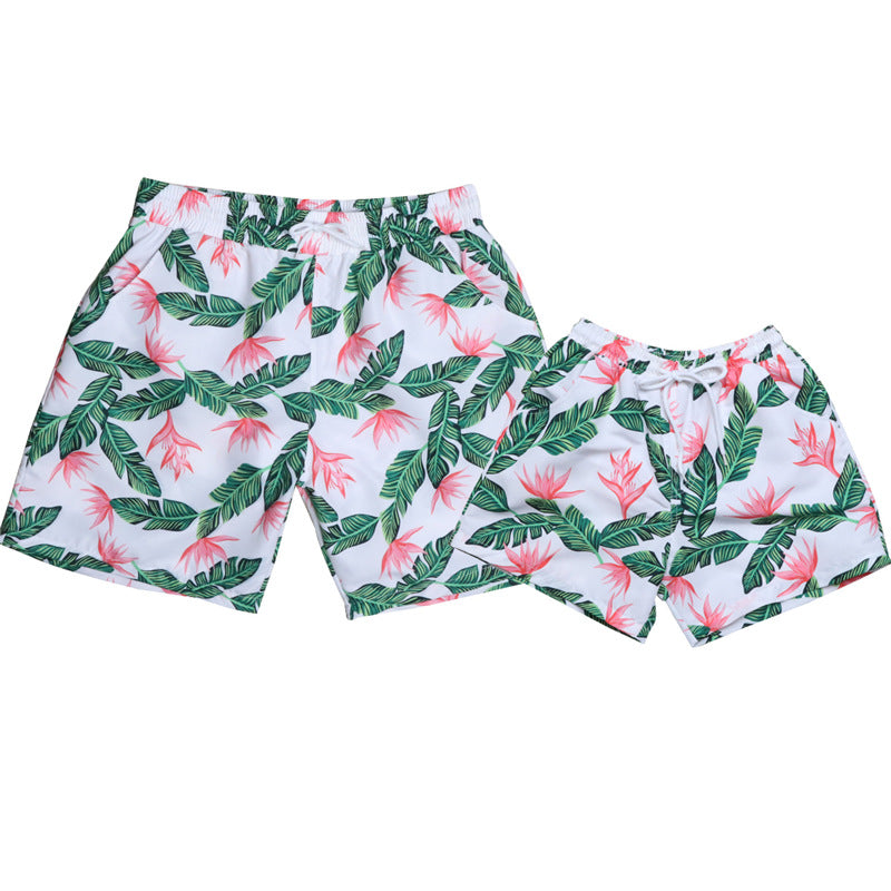 New Family Matching Tropical Swimwear Set