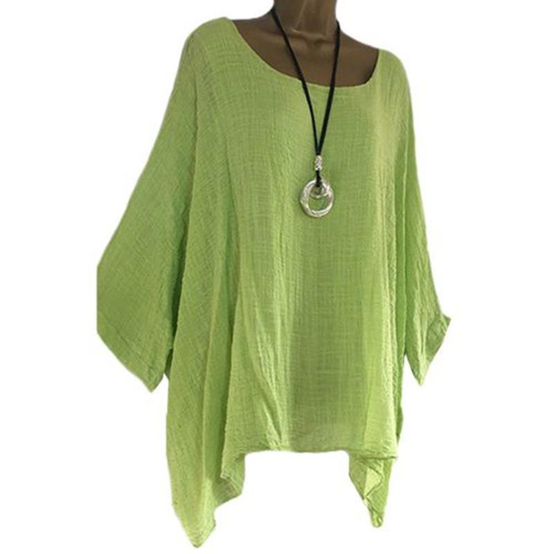 Irregular Sleeves And Hem Blouse Fashion Solid Color O-Neck Casual Jacket