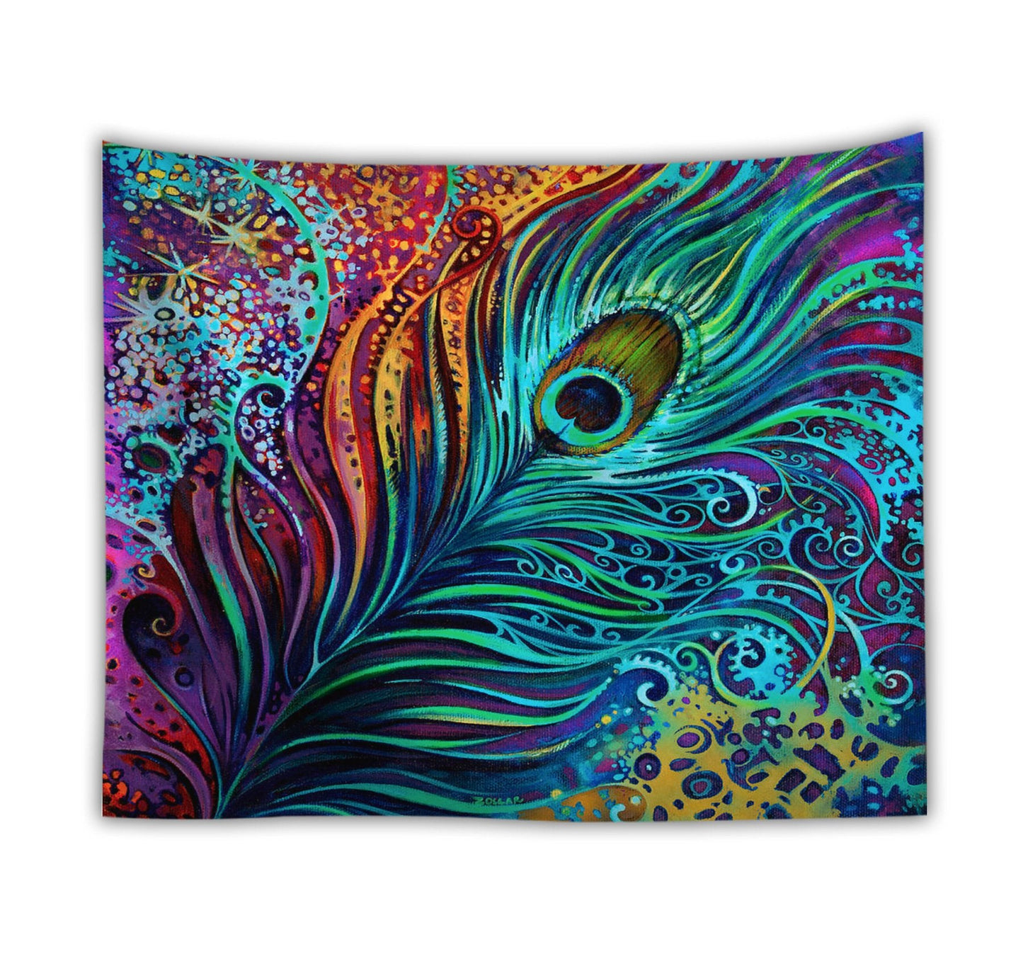 Dream Catcher Series Background Wall Custom Hanging Cloth And Small Fresh Tapestry Decorative Painting.