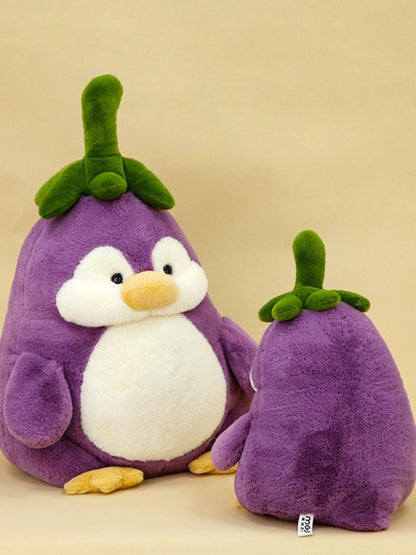 Kawai - Purple Penguin Plush Toy - Cozy &amp; Sweet