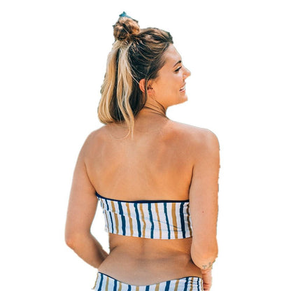 Bikini Swimsuit Sexy Small Fresh Popular Double-Sided Swimsuit