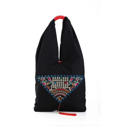 Tibet National Style Embroidery Bag One-Shoulder Cloth Bag