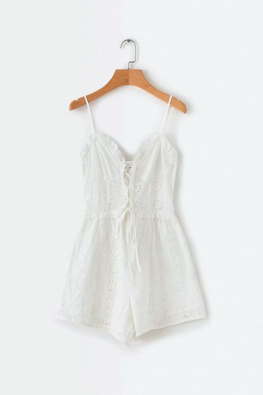 Sling Lace Backless Jumpsuit Casual Pants Jumpsuit