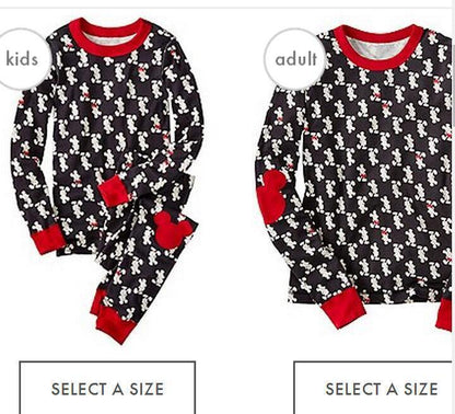 Family Christmas Pajams Printing Set Xmas Family Suit -5