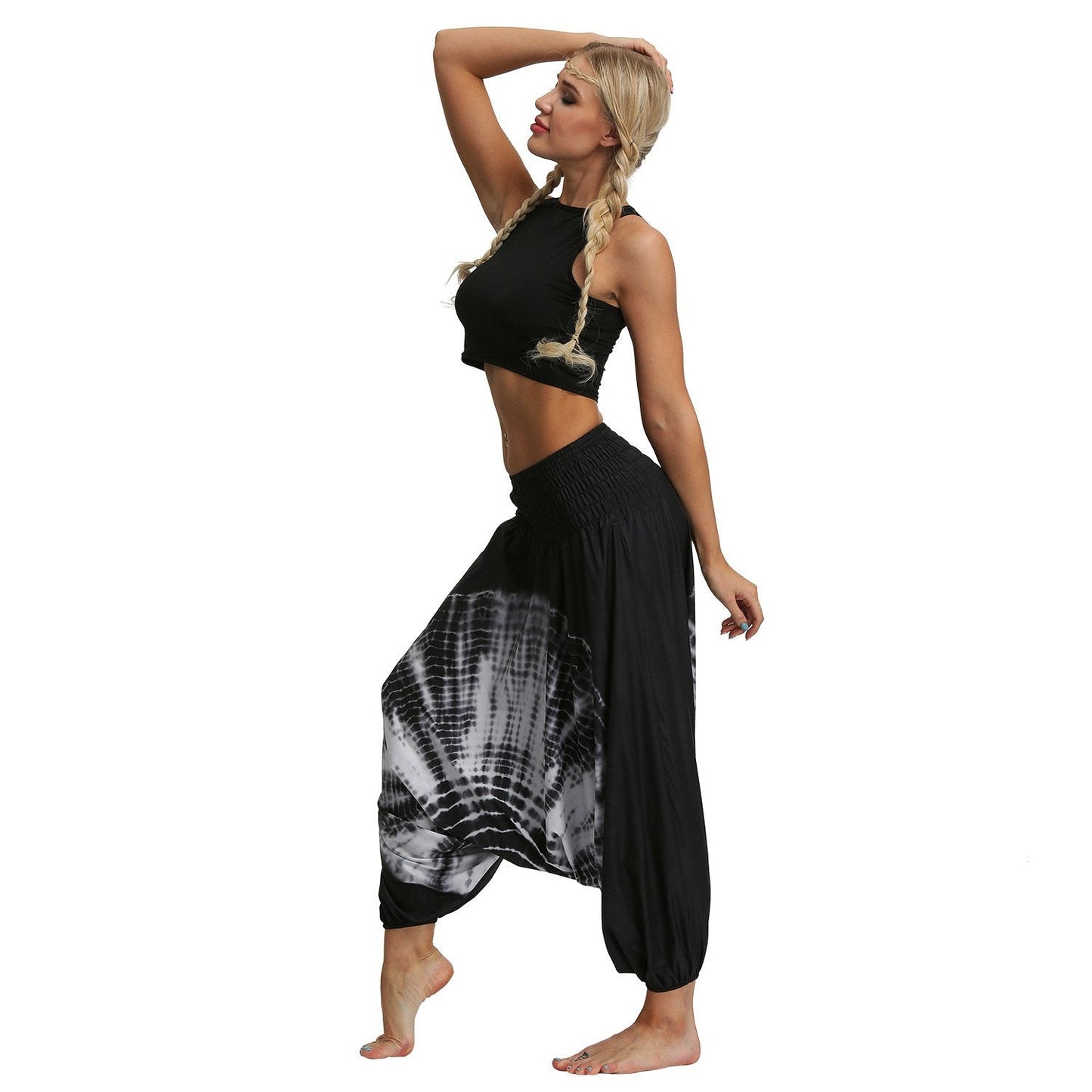 Tie-Dye Gradient Women'S Low Crotch Bloomers