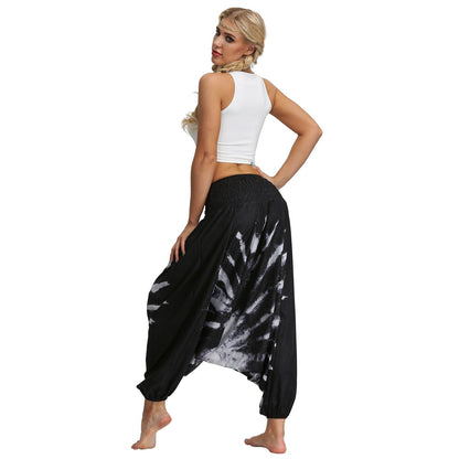 Tie-Dye Gradient Women'S Low Crotch Bloomers
