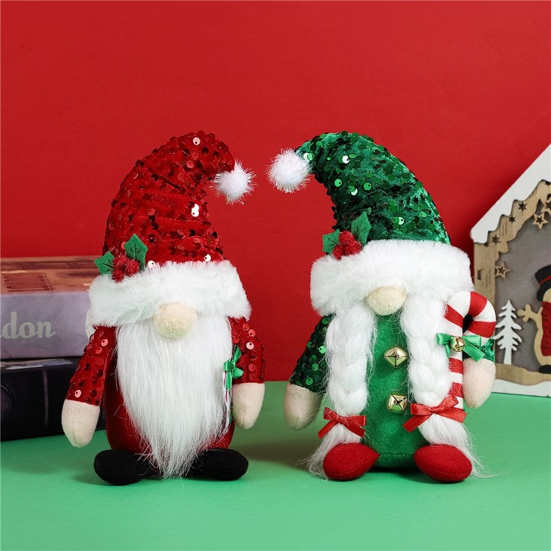Rudolph Gnome Christmas Doll