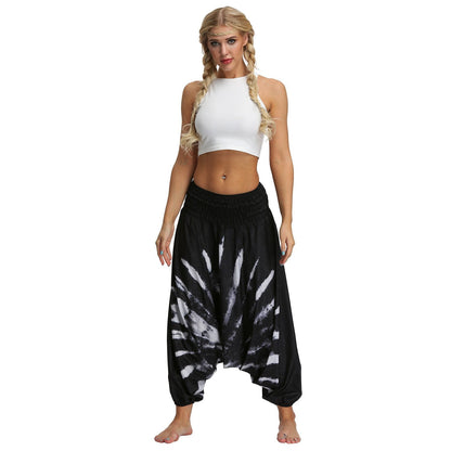 Tie-Dye Gradient Women'S Low Crotch Bloomers