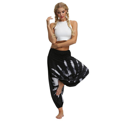 Tie-Dye Gradient Women'S Low Crotch Bloomers