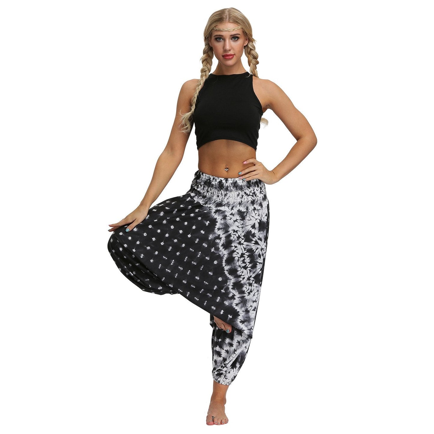 Tie-Dye Gradient Women'S Low Crotch Bloomers