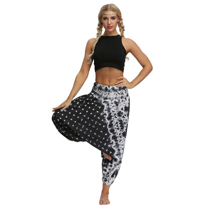 Tie-Dye Gradient Women'S Low Crotch Bloomers