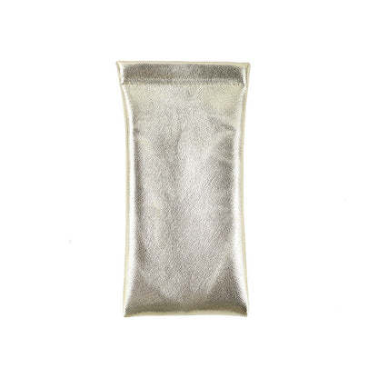 Trendy Protable PU Leather Eyeglasses Pouch