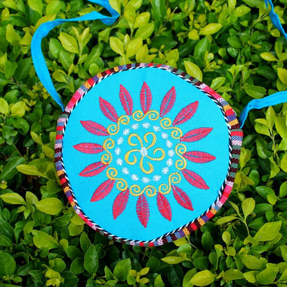 Tibet National Wind Sunflower Bags Canvas Bags Single Shoulder Bags