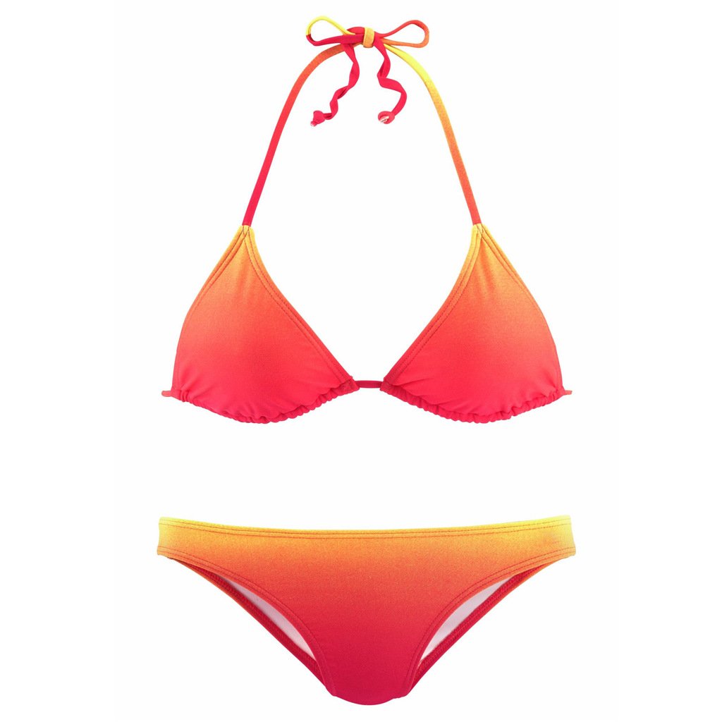 New Gradient Series Split Swimsuit Sexy Bikini