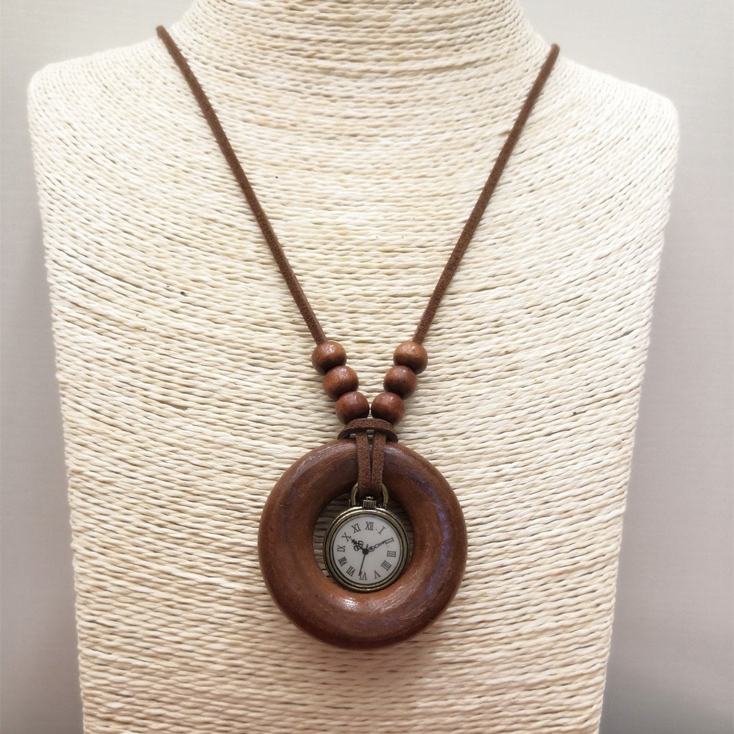 Original Retro Long Sweater Chain Fashion Joker Multi-Element Cotton And Linen Accessories Pendant Necklace