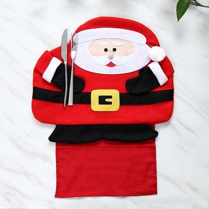Christmas Table Mat With Napkin Cloth Pad For Dining Table
