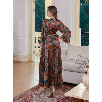 Floral Print Maxi Dress