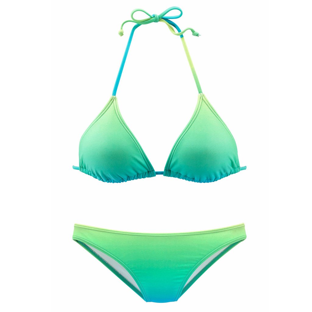 New Gradient Series Split Swimsuit Sexy Bikini