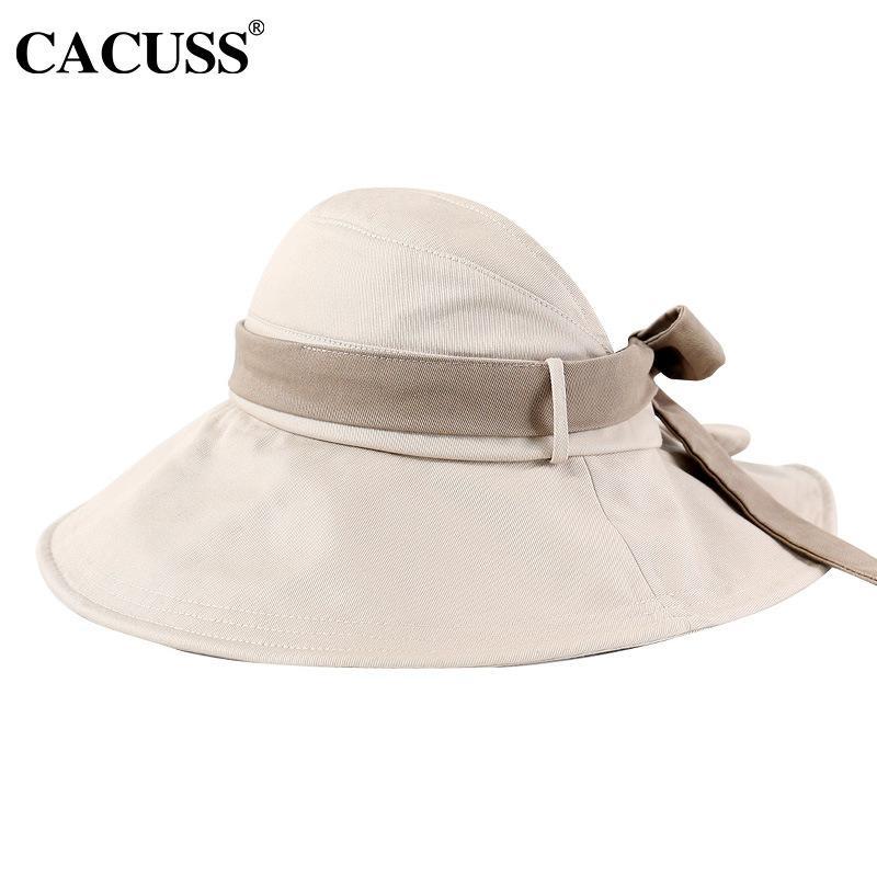 Summer Women'S Empty Top Big Brim Cover Face Fisherman Hat