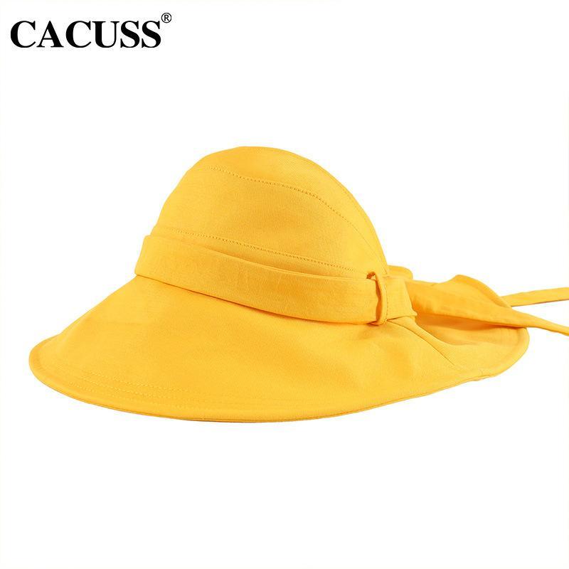 Summer Women'S Empty Top Big Brim Cover Face Fisherman Hat