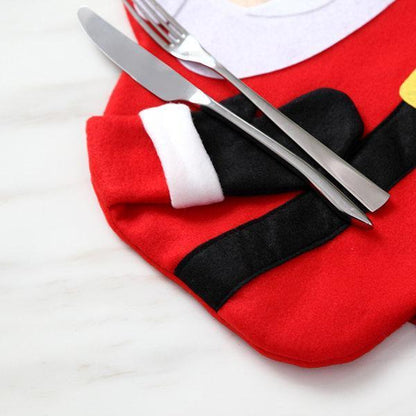 Christmas Table Mat With Napkin Cloth Pad For Dining Table