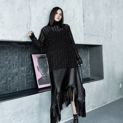 Sparkling Crystal Lace T-Shirt