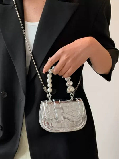 Beaded Shiny Split-Joint Bags Bags Accessories Crossbody Bags