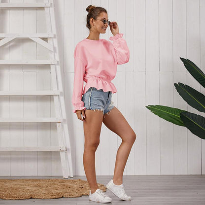 Original Design New Knit Top Sweater  Fast Fashion Long Sleeve