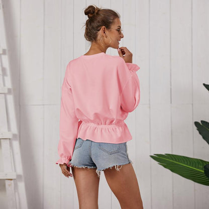 Original Design New Knit Top Sweater  Fast Fashion Long Sleeve