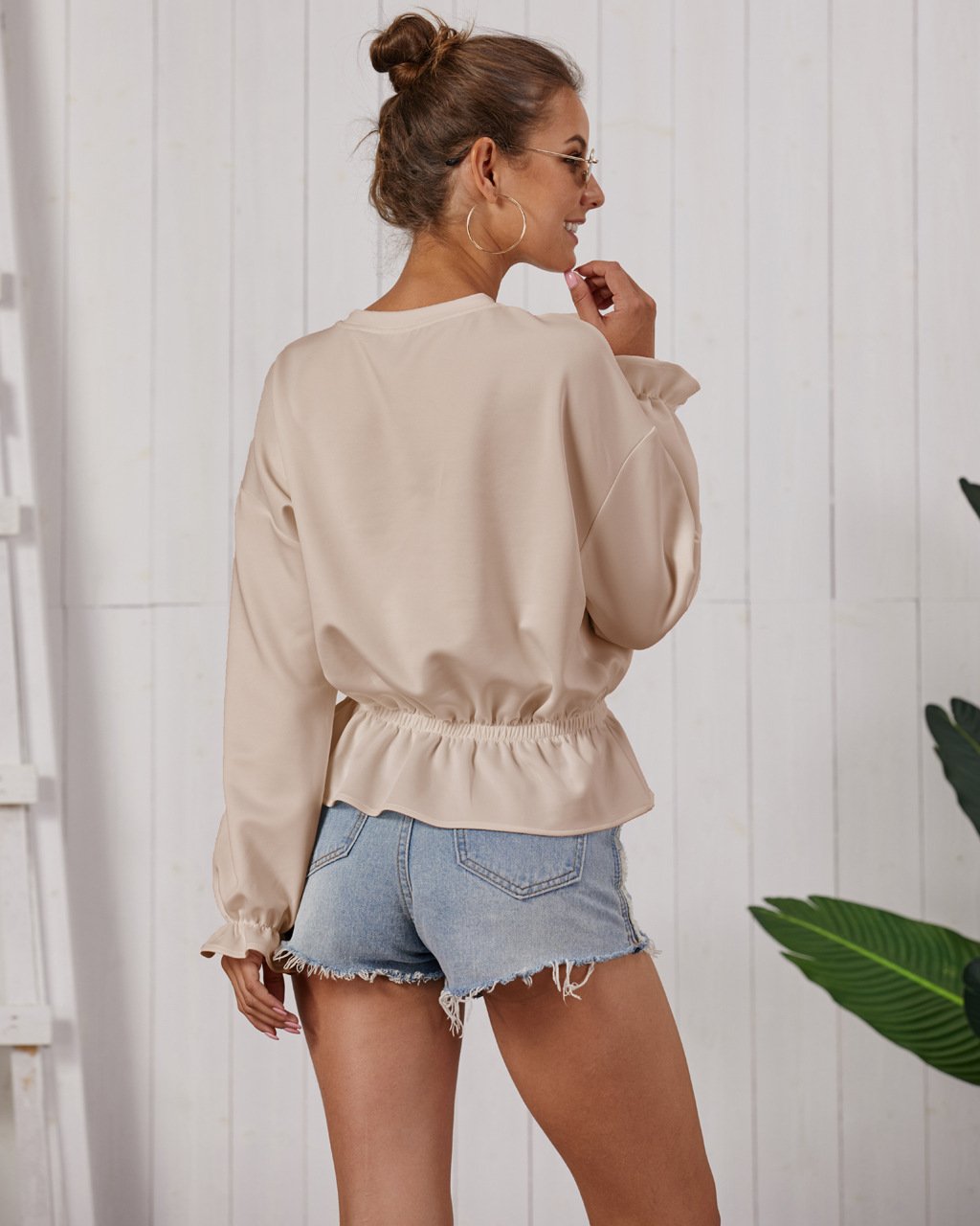 Original Design New Knit Top Sweater  Fast Fashion Long Sleeve