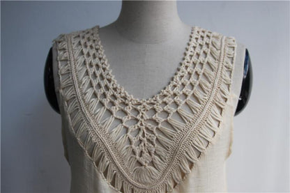 Sexy Tassel Sleeveless Beach Swimwear Bikini Cover Up