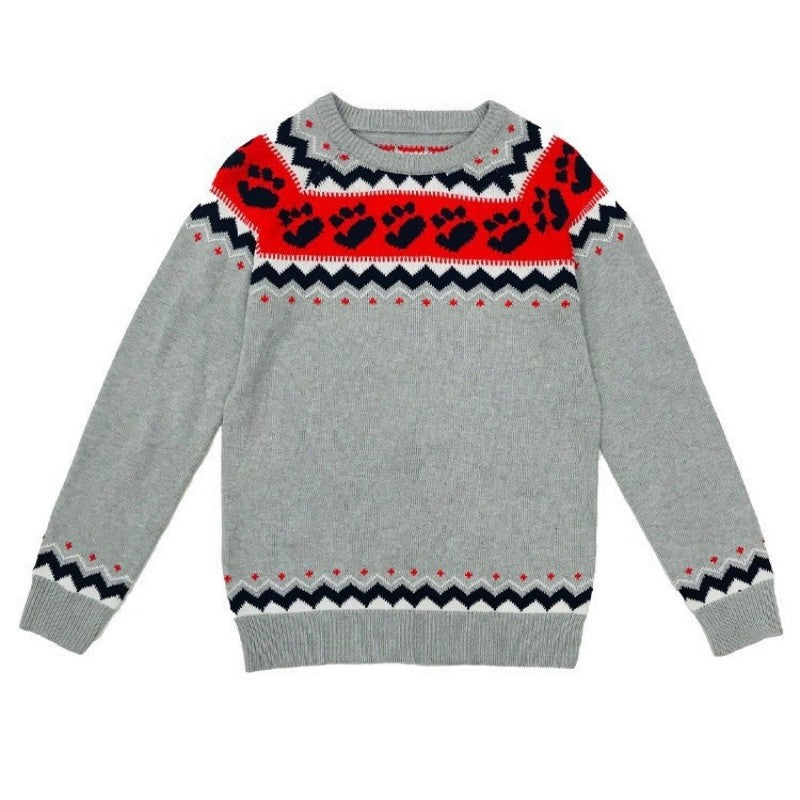 Color Block Knit Sweater
