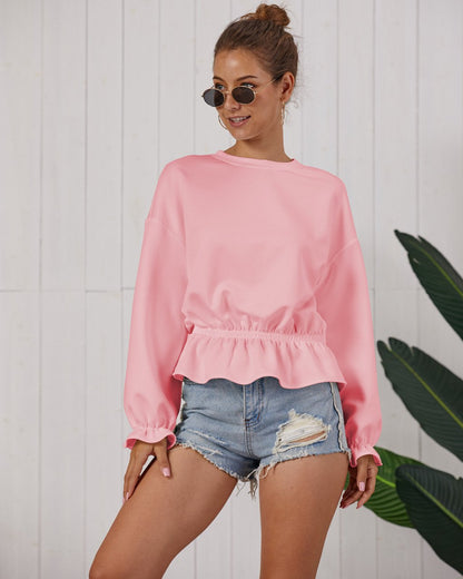 Original Design New Knit Top Sweater  Fast Fashion Long Sleeve