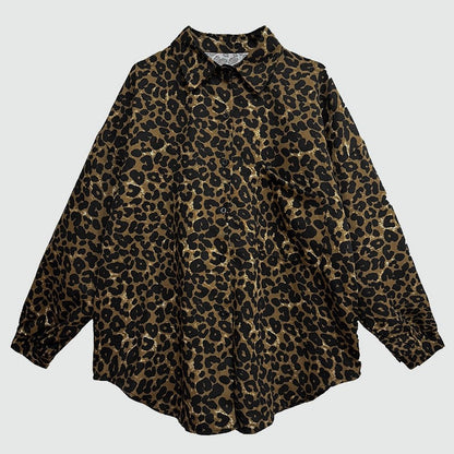 Retro Leopard Print Shirt